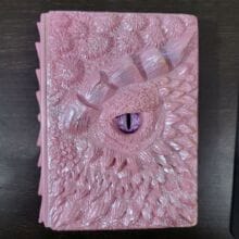 3D Dragon Eye Embossed Journal