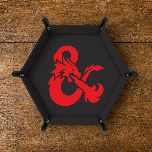 Dragon Ampersand RPG Emblem - DICE TRAY