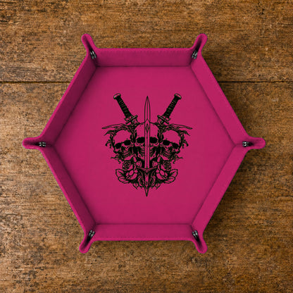 Skulls And Swords Dark Crest - DICE TRAY