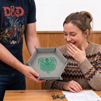 Celtic Cthulhu Emblem - DICE TRAY