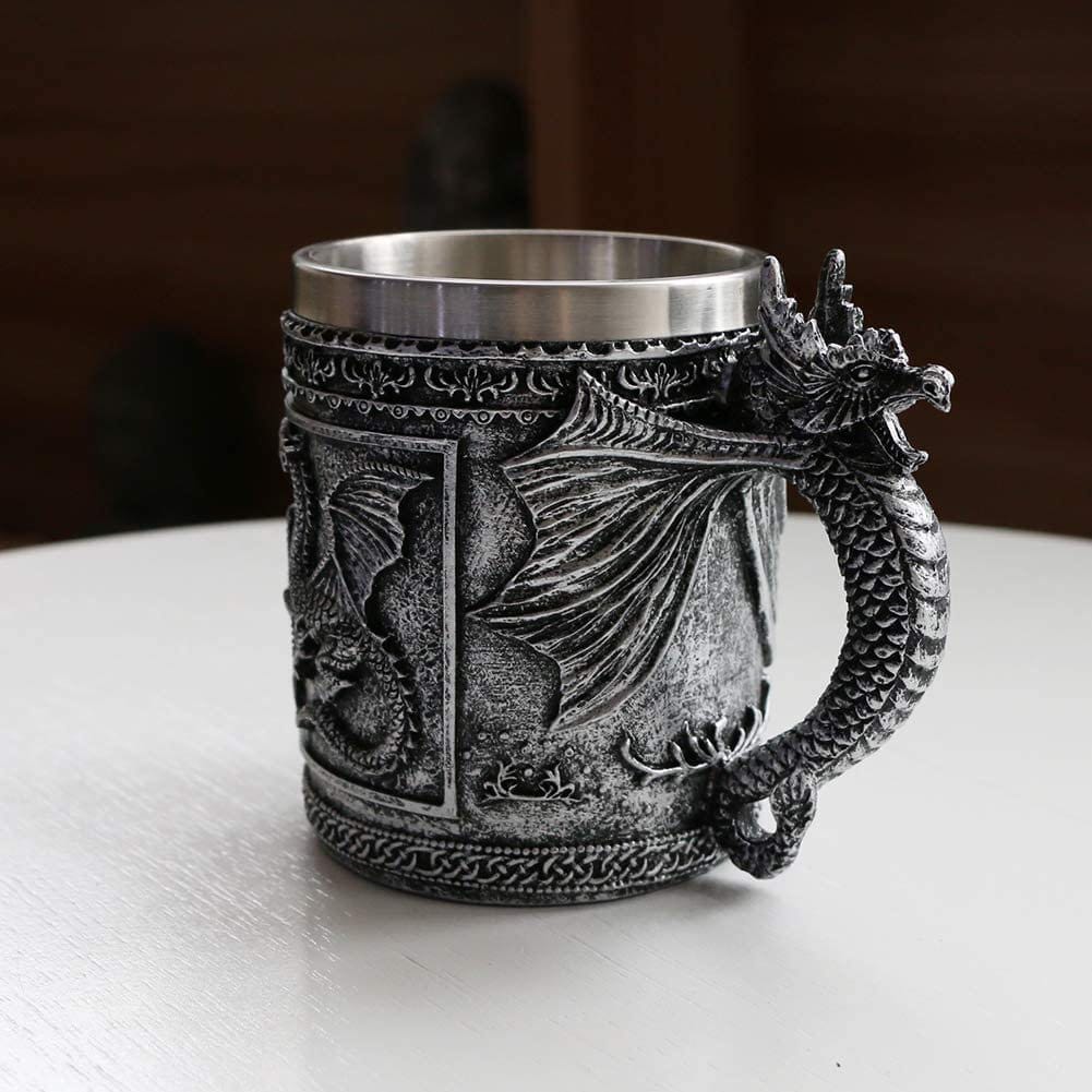 3D Embossed Dragon Mug