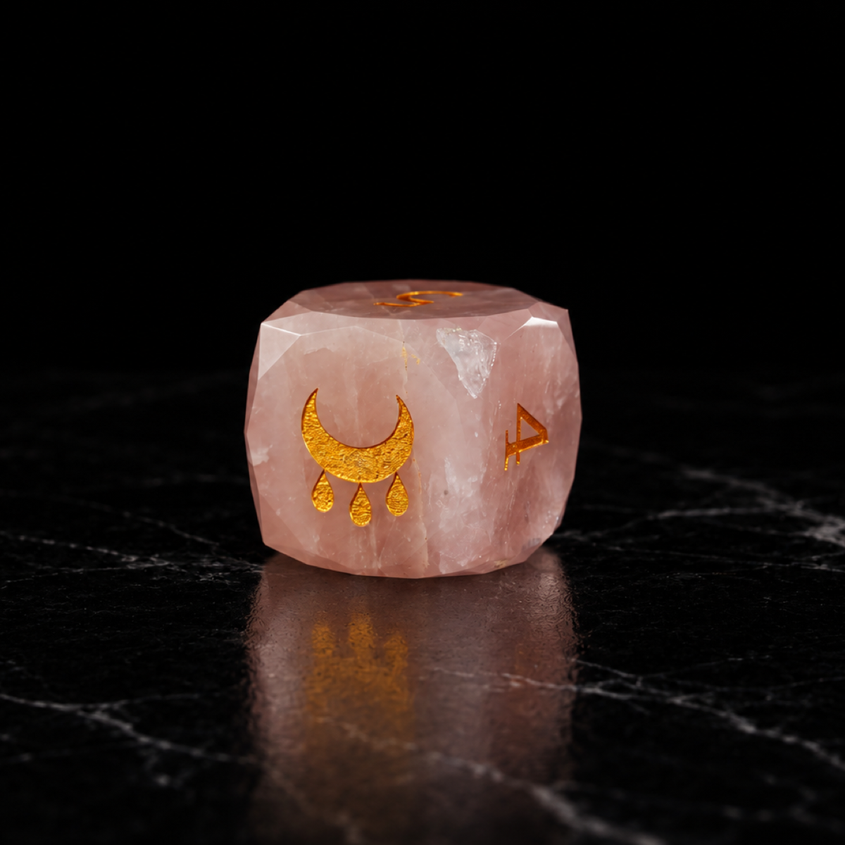 Nile Moon's Grace - Gemstone Dice Set - image 3
