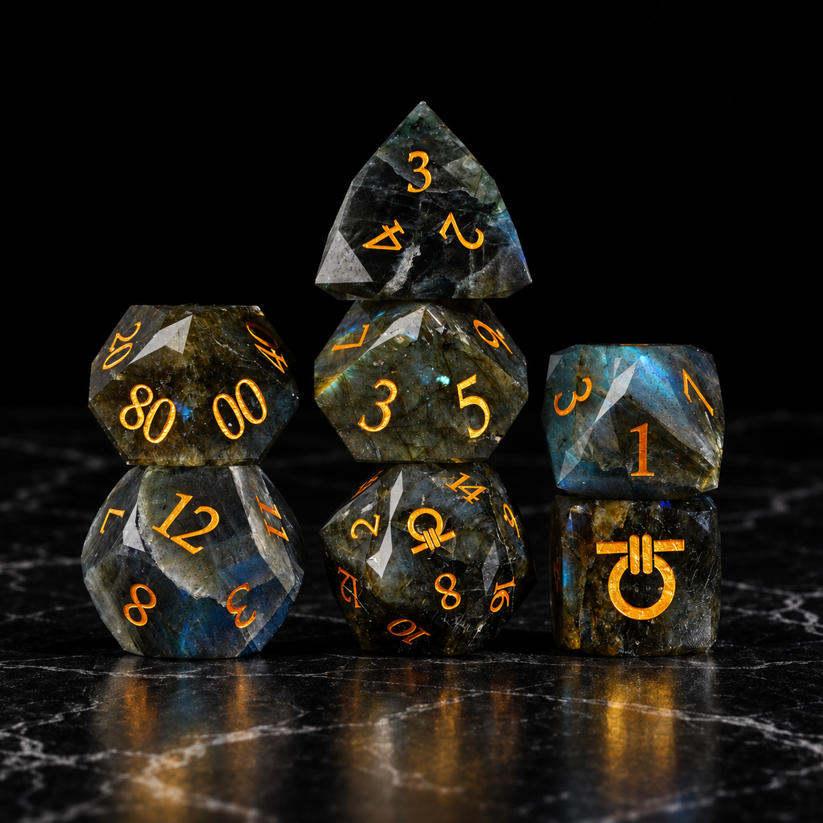 Ring of the Deep - Gemstone Dice Set - image 1