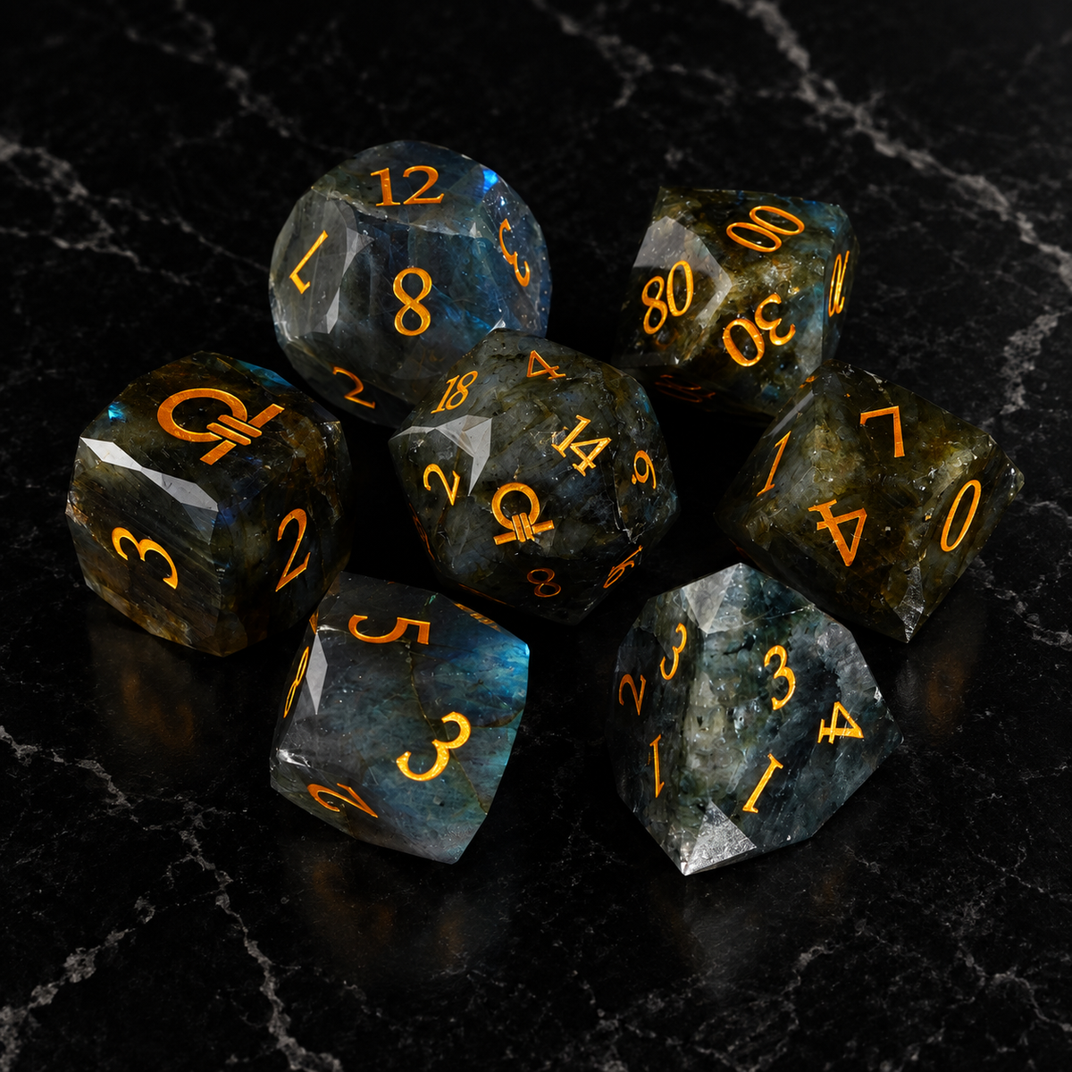 Ring of the Deep - Gemstone Dice Set - image 4