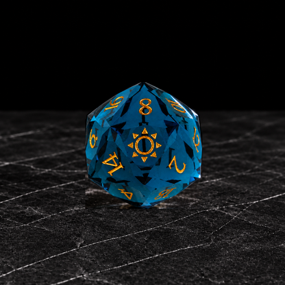 Tideborn Sun - Gemstone Dice Set - image 2