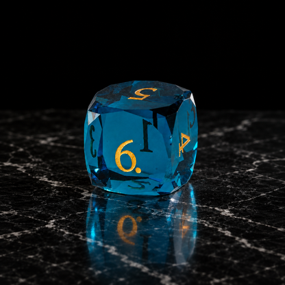 Tideborn Sun - Gemstone Dice Set - image 3