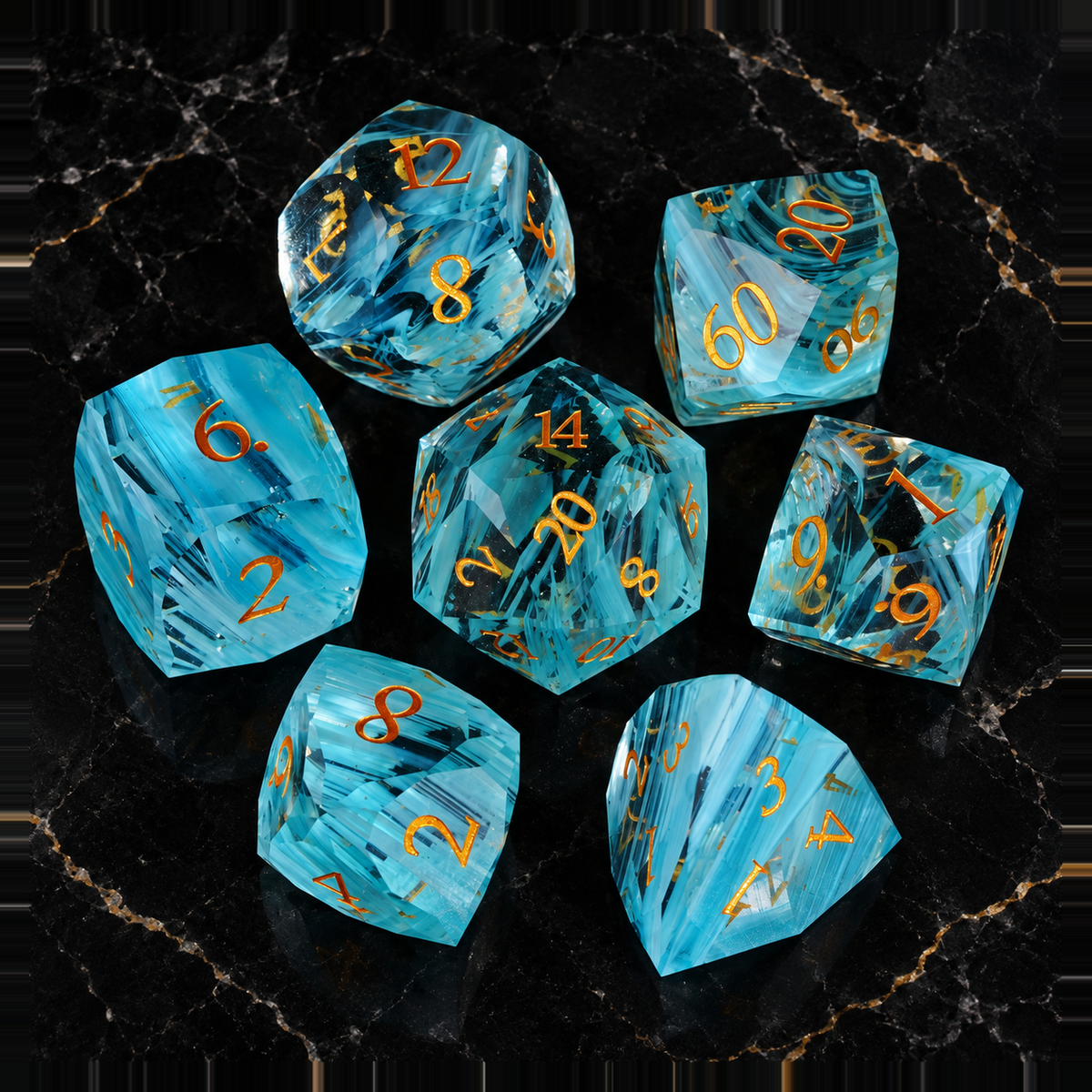 Stormwoven Atlas - Gemstone Dice Set - image 4
