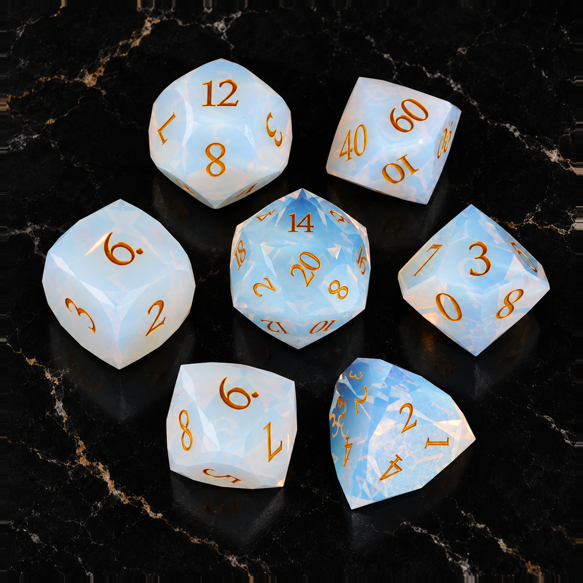 Cloudlight Reliquary - Gemstone Dice Set - image 4