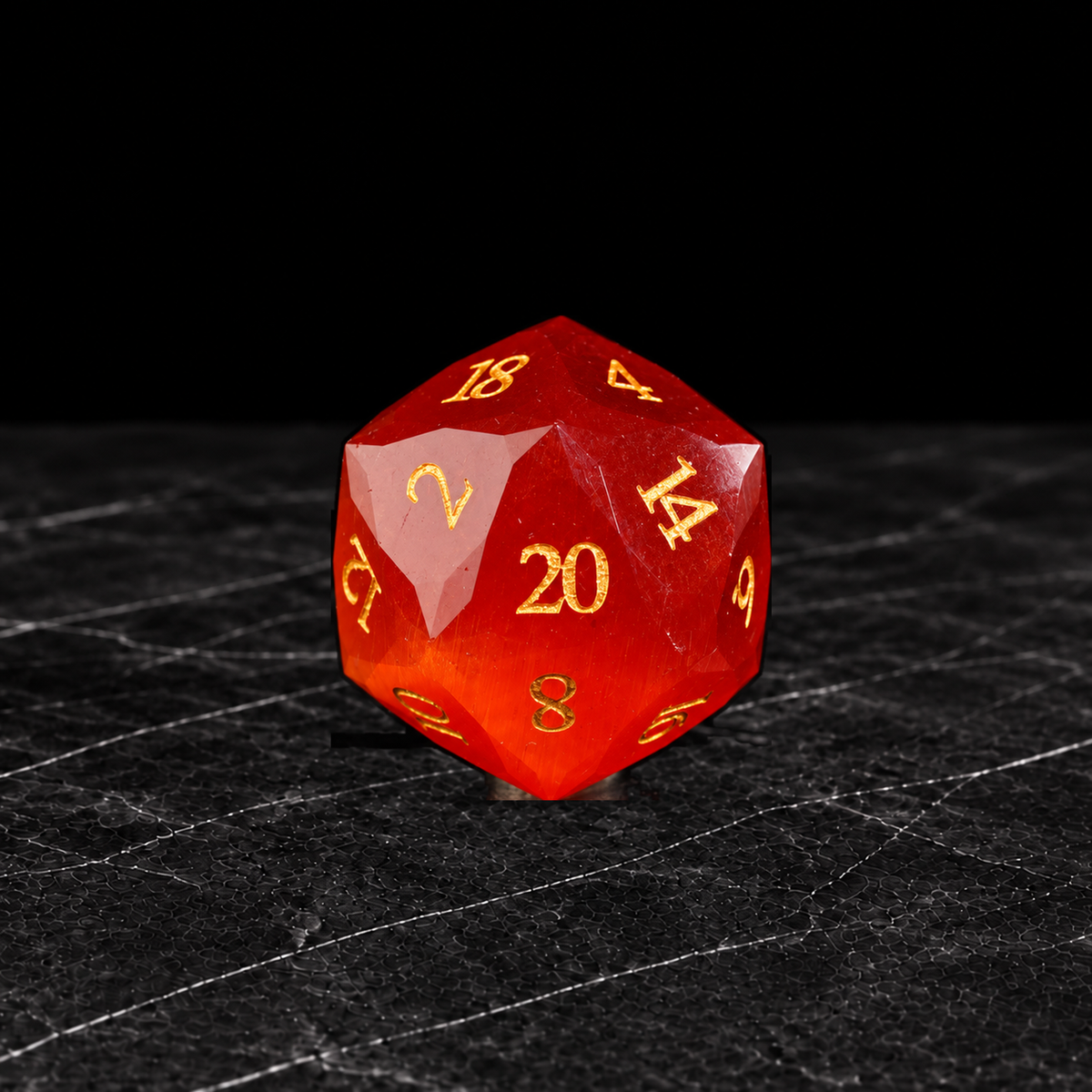 Crimson Vow - Gemstone Dice Set - image 2