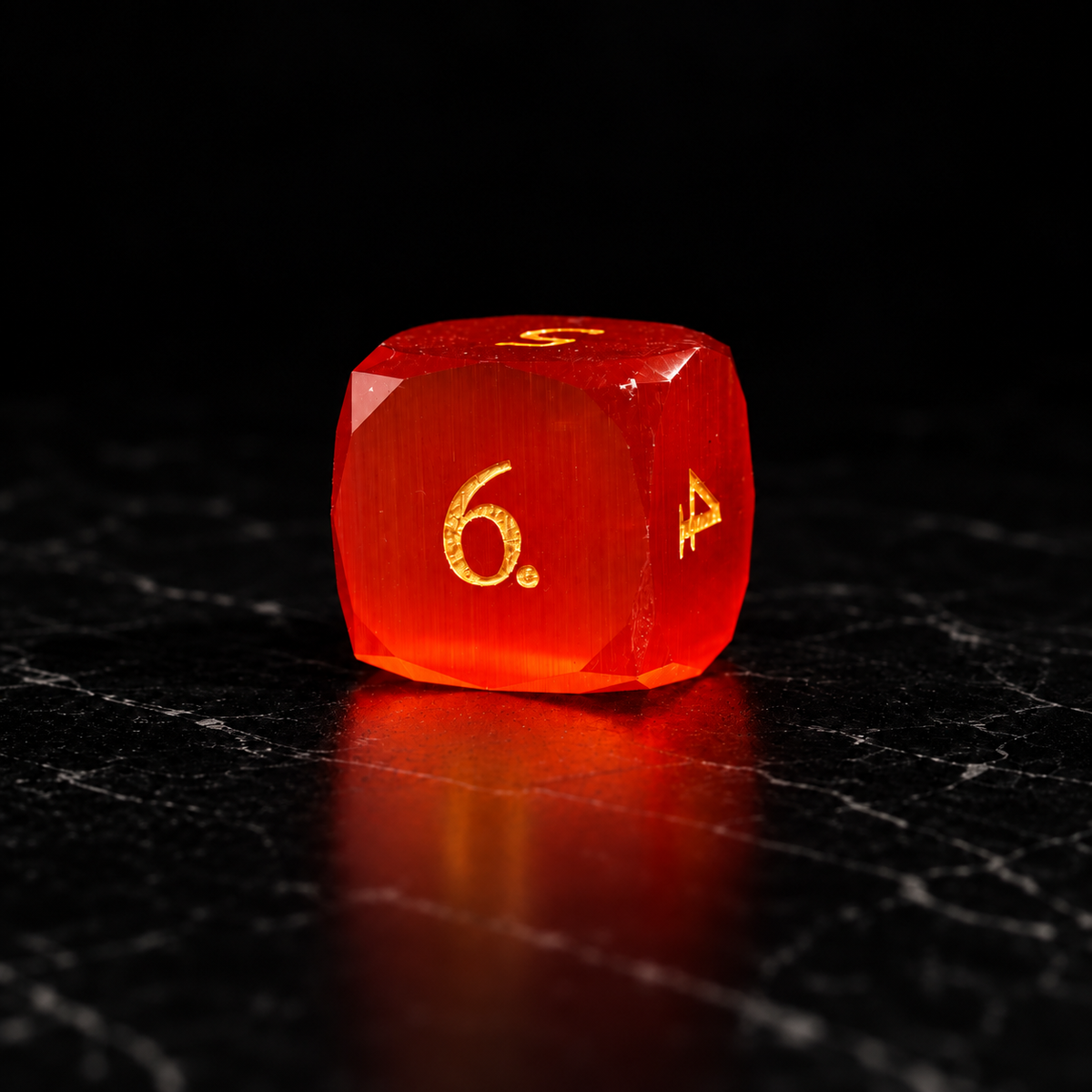 Crimson Vow - Gemstone Dice Set - image 3