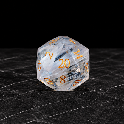 Winterfire Aurora - Gemstone Dice Set - image 2