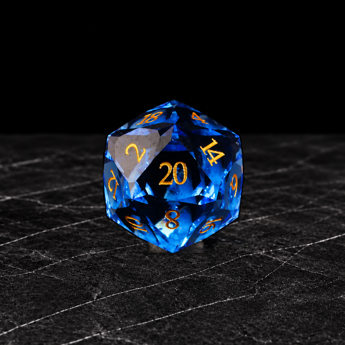 Tidebound Oracle - Gemstone Dice Set - image 2
