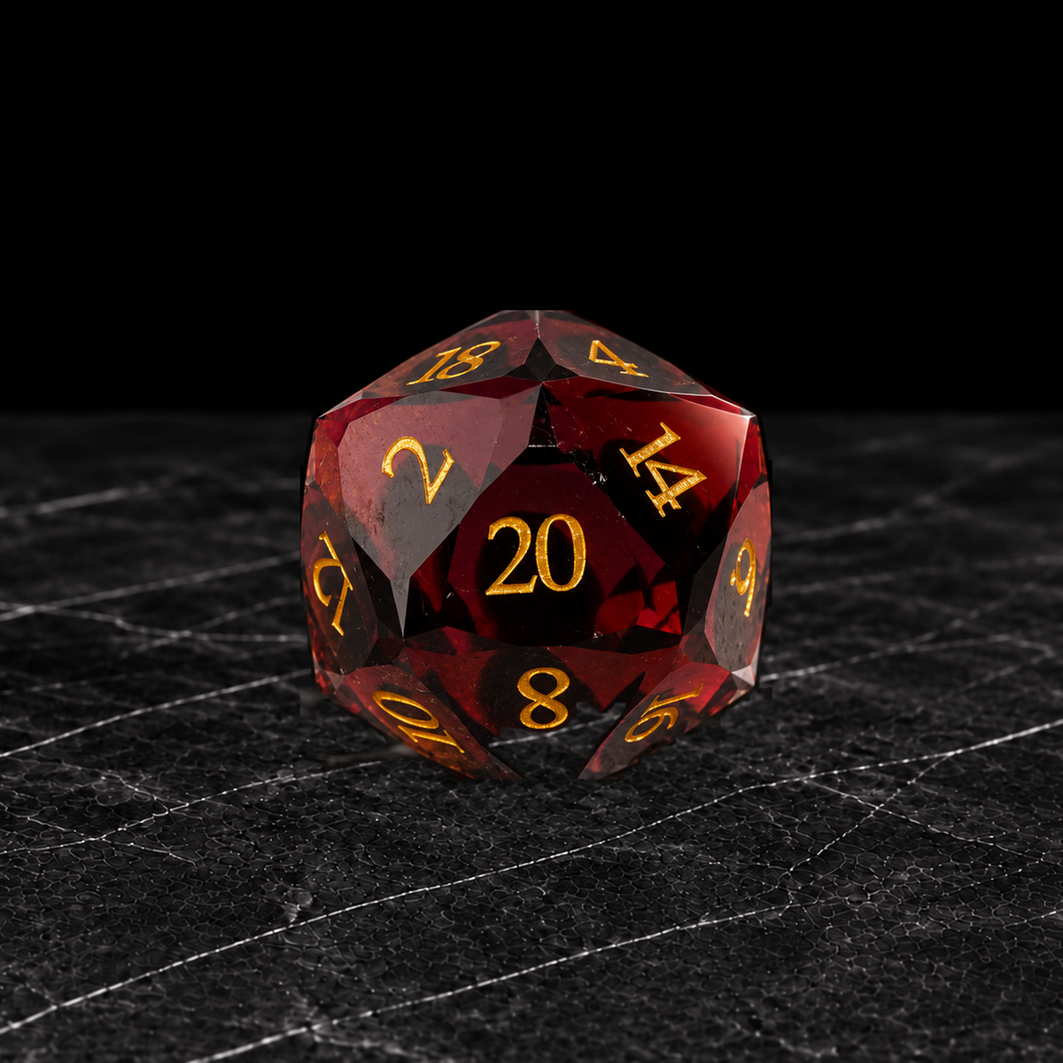 Infernal Heart - Gemstone Dice Set - image 2