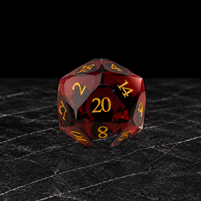 Infernal Heart - Gemstone Dice Set - image 2