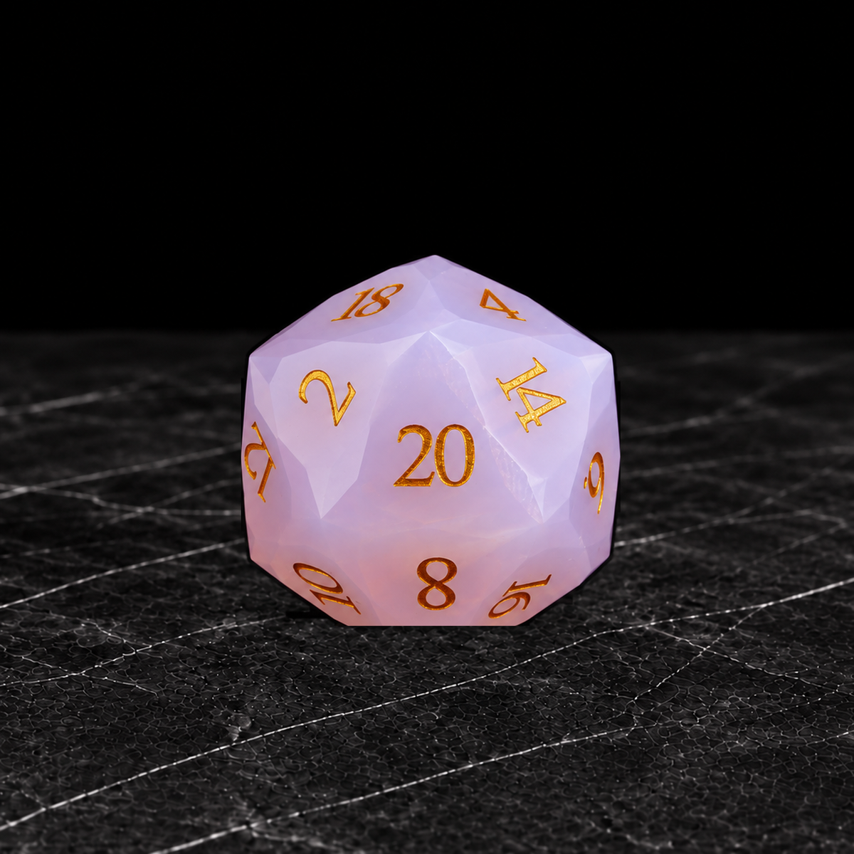 Roseglass Promise - Gemstone Dice Set - image 2