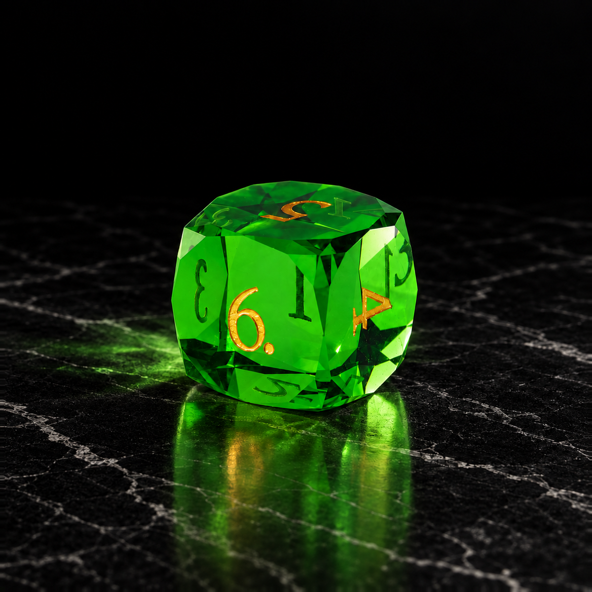 Verdant Crown - Gemstone Dice Set - image 3