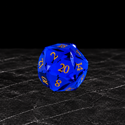 Sapphire Dominion - Gemstone Dice Set - image 2
