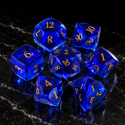 Sapphire Dominion - Gemstone Dice Set - image 4