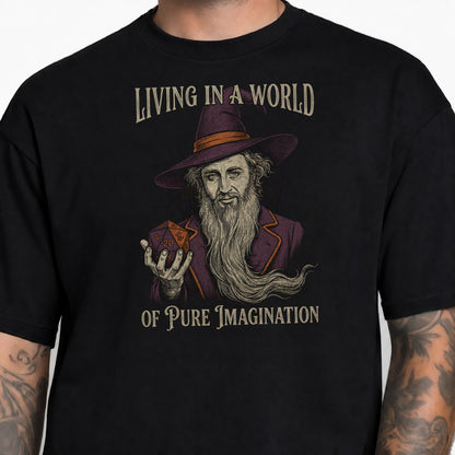 Pure Imagination - DnD T-Shirt male studio image