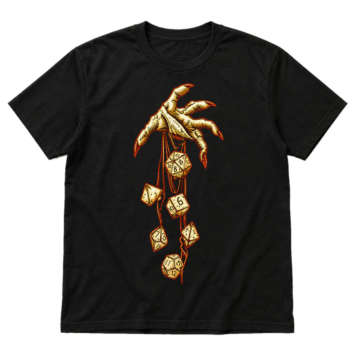 Roll of Fate - DnD T-Shirt main product image on white background