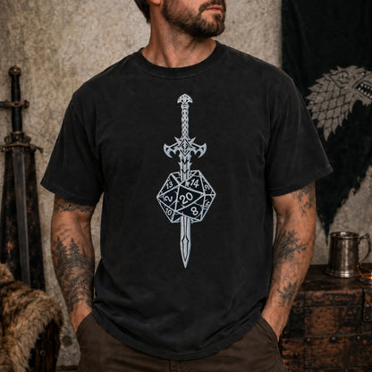 Sword & Dice - DnD T-Shirt D&D lifestyle image