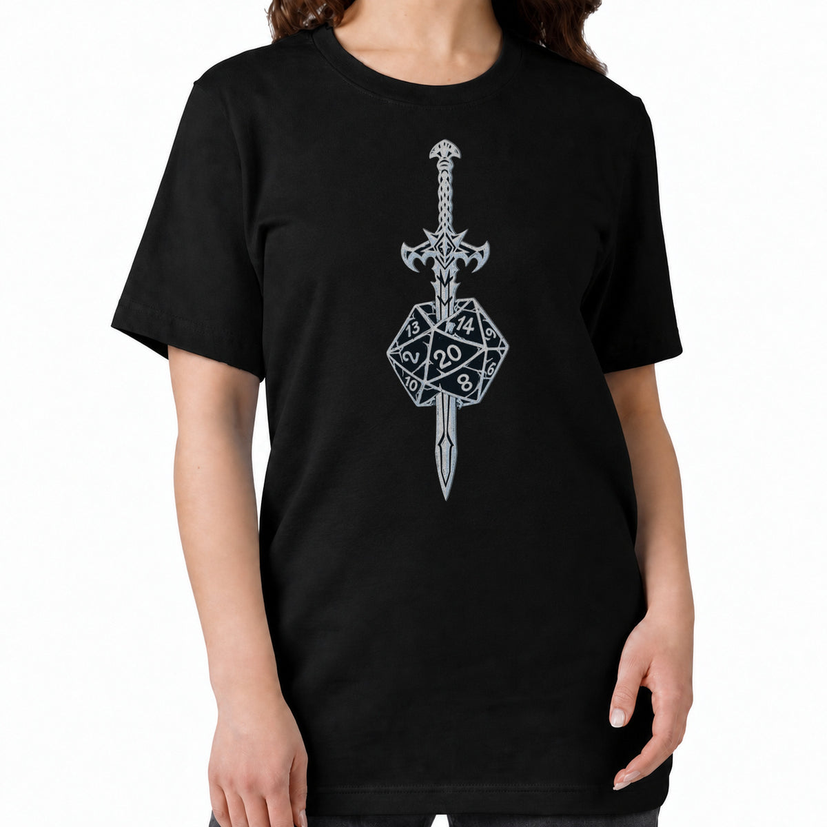 Sword & Dice - DnD T-Shirt women fit image