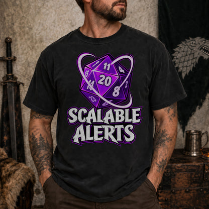 Scalable Alerts - DnD T-Shirt D&D lifestyle image