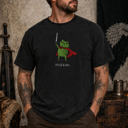 Huzzah Frog Knight - DnD T-Shirt D&D lifestyle image