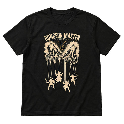 Dungeon Master Puppet Master - DnD T-Shirt main product image on white background