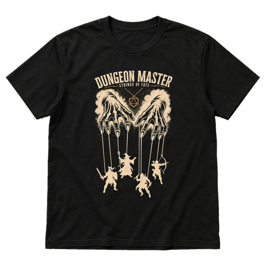 Dungeon Master Puppet Master - DnD T-Shirt main product image on white background