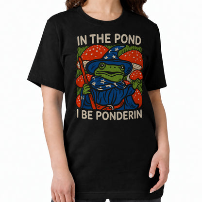In the Pond I Be Ponderin’ - DnD T-Shirt women fit image