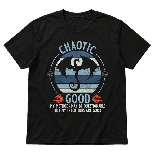 Chaotic Good - DnD T-Shirt main product image on white background
