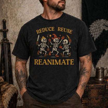 Reduce Reuse Reanimate - DnD T-Shirt D&D lifestyle image