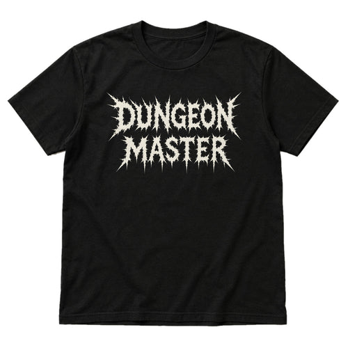 Dungeon Master Gothic - DnD T-Shirt main product image on white background