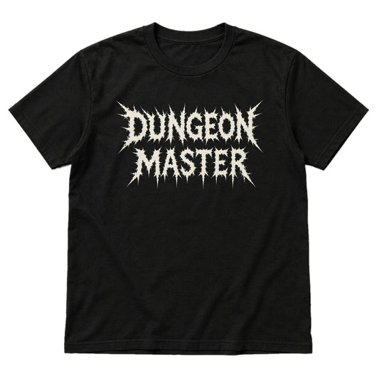 Dungeon Master Gothic - DnD T-Shirt main product image on white background