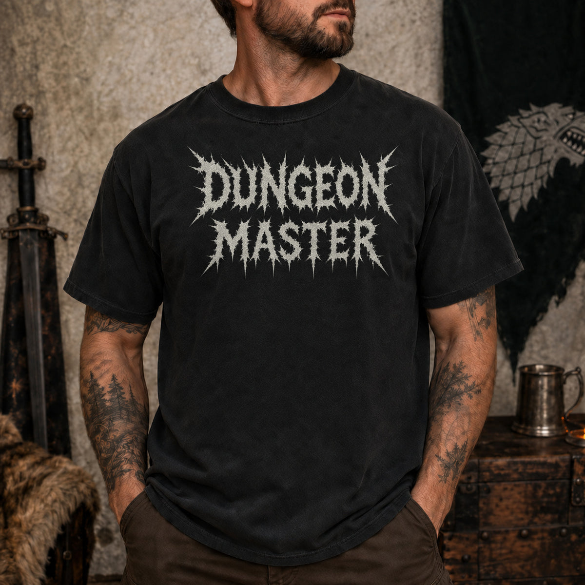Dungeon Master Gothic - DnD T-Shirt D&D lifestyle image